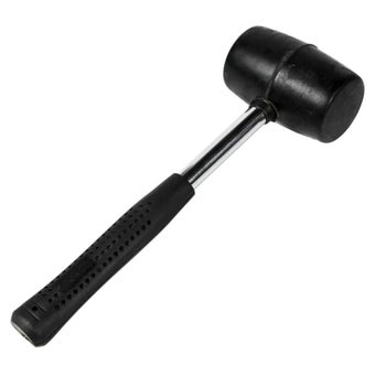 Benson Rubber Hammer with Steel Handle 5 x 9 cm