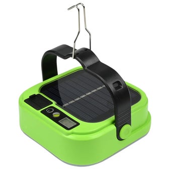 Benson Solar Camping Lamp with Powerbank – Portable LED Light with Dual Charging Modes and USB-C Power Backup