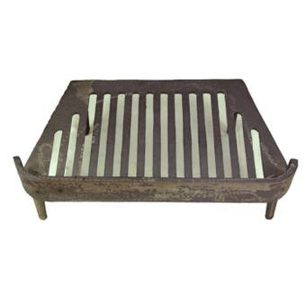 Percy Doughty Victorian Long Leg Lipped Fire Grate - 16"