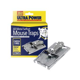 Big Cheese Ultra Power All-Metal Selfset Mouse Trap