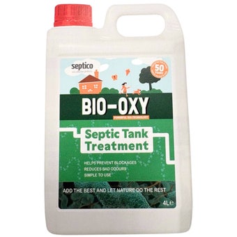 Septico Bio-Oxy Septic Tank Treatment 4L – Natural Septic System Cleaner & Maintenance Solution