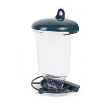 Bird feeder with suction cup