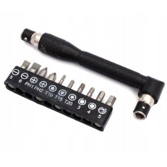 Bit Holder 90° with 10 Bits