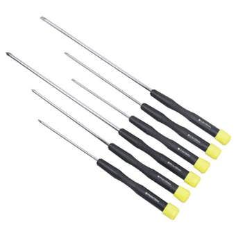 BlueSpot 6pc Long Precision Screwdriver Set