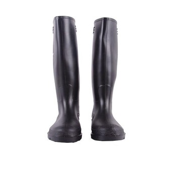 Soft Toe Slip-Resistant Wellington Boots - Size 8