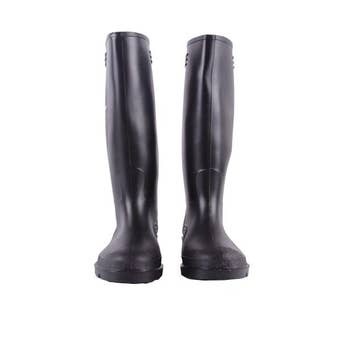 Soft Toe Slip-Resistant Wellington Boots - Size 10