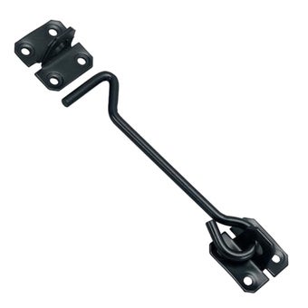 Black Cabin Hook 4"