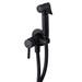Black Concealed Bidet Mixer Tap - Ultra