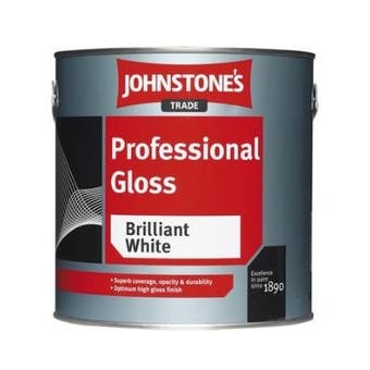 Johnstones Professional Gloss Black 5lt