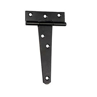 6" Japd Black Tee Hinge