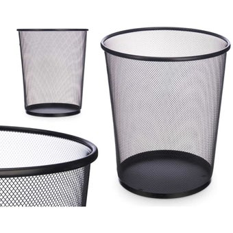 Black Mesh Paper Bin 29.5cm