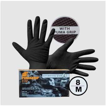 Disposable Gloves Pack of 50 - Medium (Pumagrip)