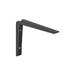 170mm x 120mm Black Shelf Bracket
