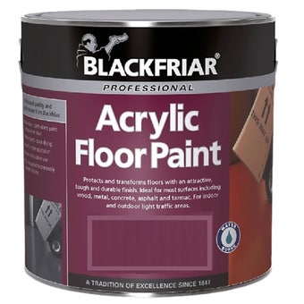Blackfriar Acrylic Floor Paint Mid Grey 2.5 Litre – Hard-Wearing, Quick-Drying Floor Protection