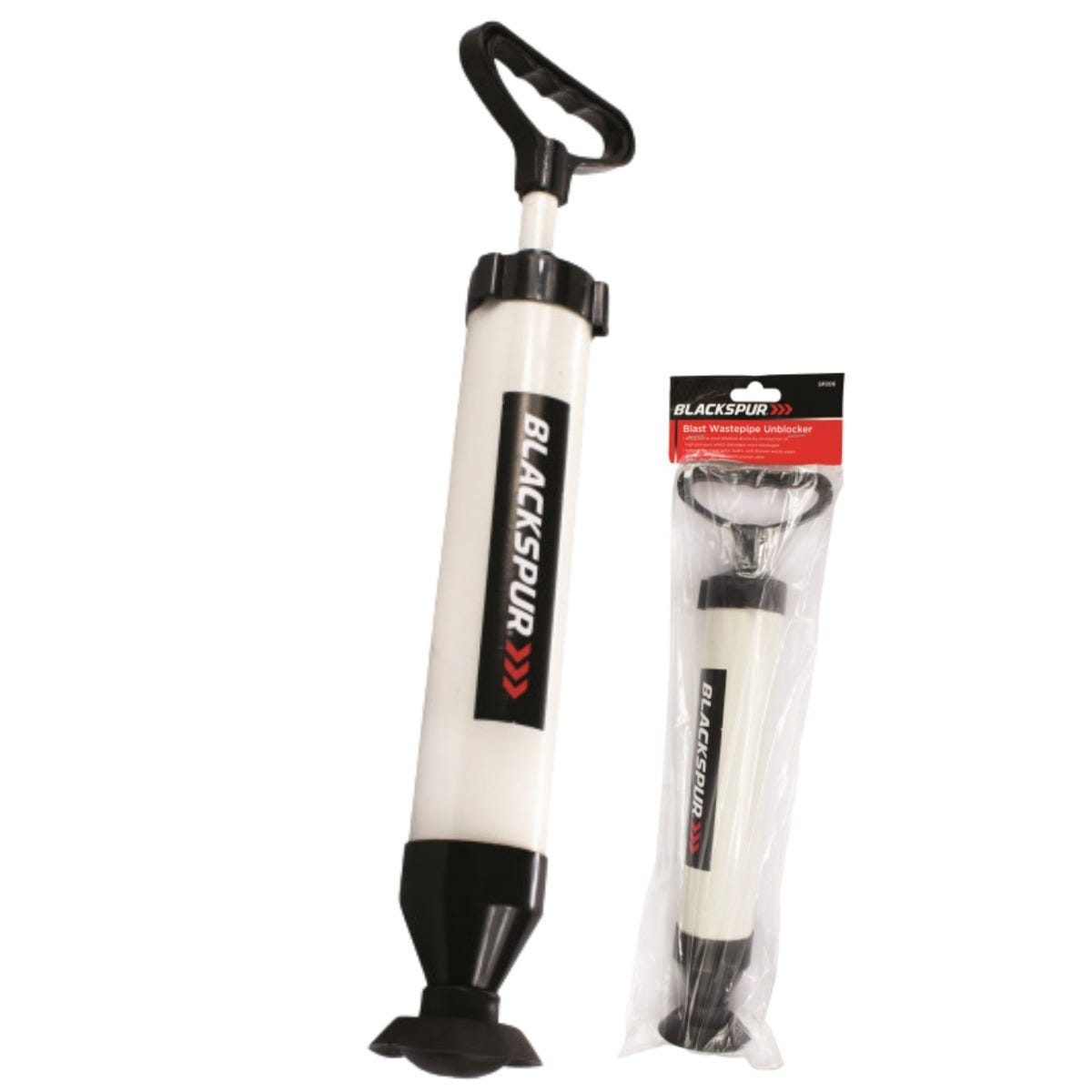 Blackspur High-Pressure Drain Unblocker for Sinks, Baths & Showers 