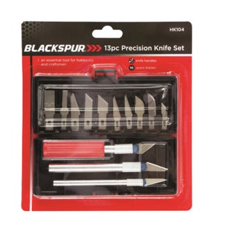Blackspur Precision Knife Set - 13 pieces