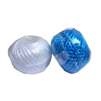 Coloured Twine - Blue & White