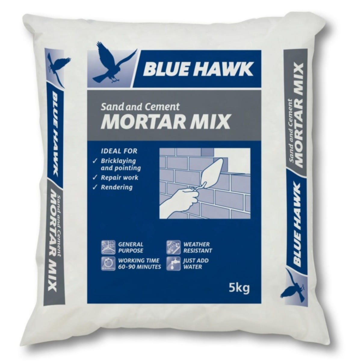 Blue Hawk Sand And Cement Mortar Mix 5kg