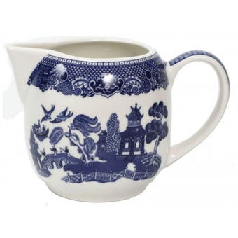Blue Willow Cream Jug 7oz