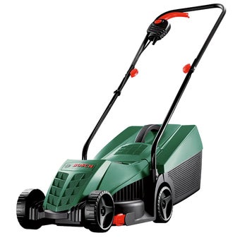 Bosch EasyRotak 32-225 Electric Rotary Lawnmower 32cm 1200W with 31L Collection Bag for Efficient Lawn Cutting