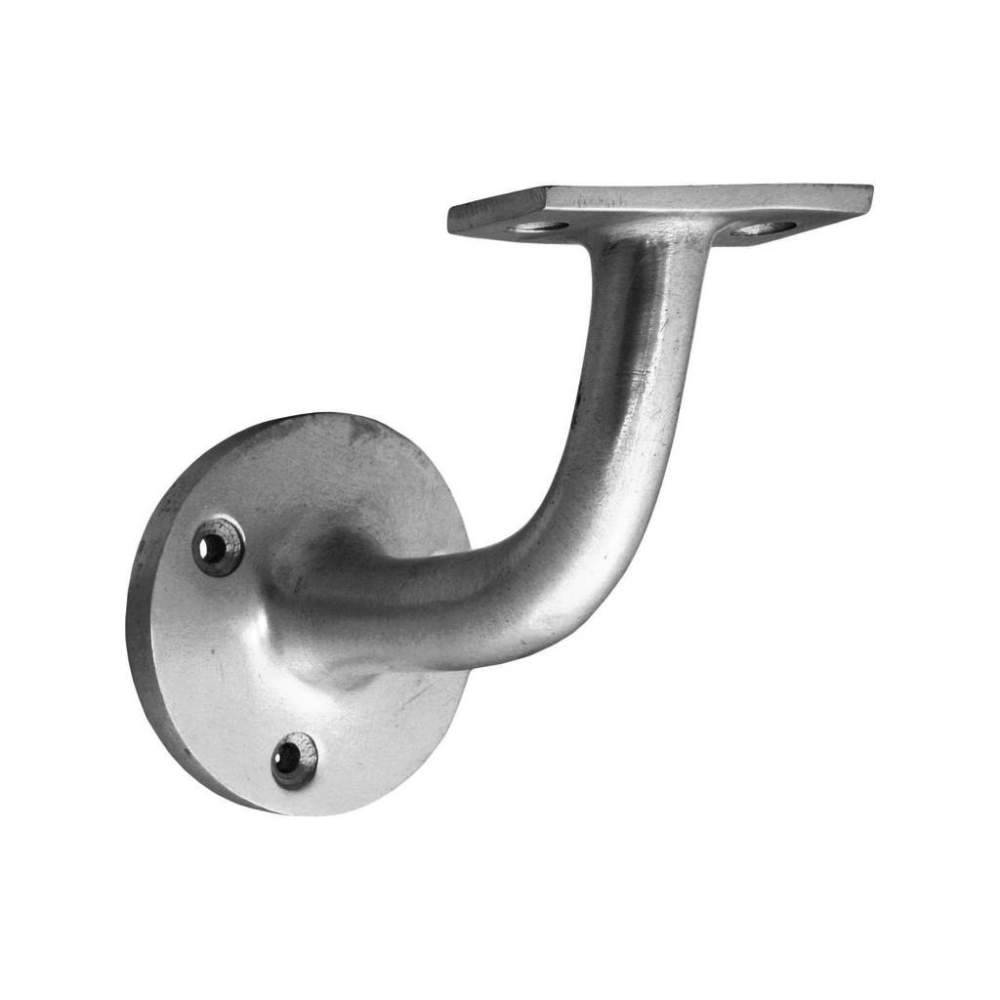 Solid Brass Handrail Bracket, Chrome Plated  65mm