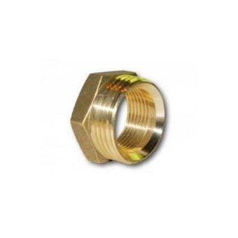 Brass Reduction Brass Transition - 1/2 x 1/4