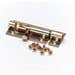 2 1/2" Brass Barrel Door Bolts