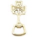 Brass Shamrock Bottle Opener I Irish Shamrock Bottle Opener in Solid Polished Brass