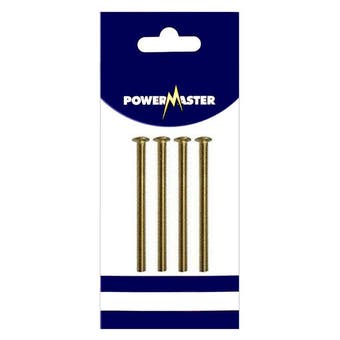 Powermaster Brass Socket Screws - 50mm