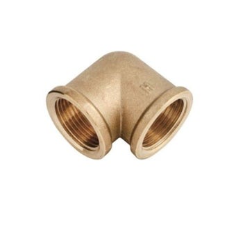 Brass Threaded Elbow Fi x Fi - 1/2"