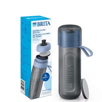 Brita Active Water Filter Bottle Dark Blue