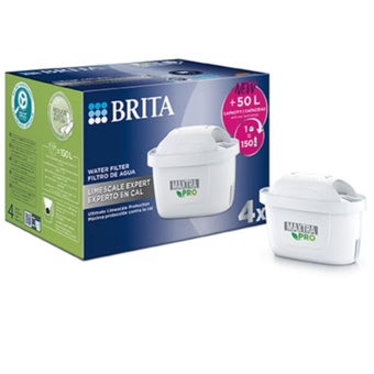 BRITA MAXTRA PRO Limescale Expert 4 Pack Water Filter Cartridges – Hard Water Protection