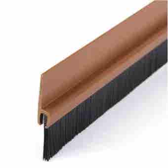 Brown Brush Strip Self Adhesive