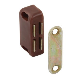 Brown Medium Magnetic Catch - Pack of 2