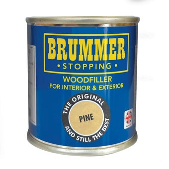 Brummer Wood Filler for Interior and Exterior Wood Repairs 250g I Pine