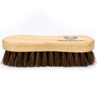 Buffalo Tough Bassine Mix Wooden Scrubbing Hand Brush | Heavy-Duty Cleaning Brush for Home & Outdoor Use