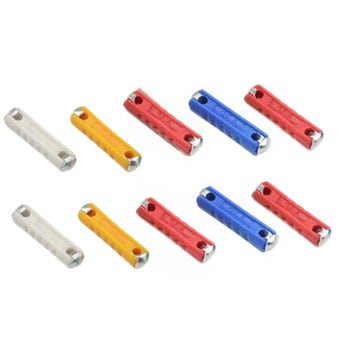 Car Fuses Assortment 5A 8A 16A 25A - Pack of 10