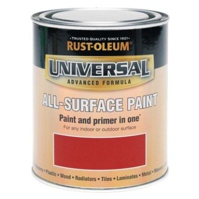 Rust-Oleum Universal All Surface Paint Cardinal Red Gloss 250ml