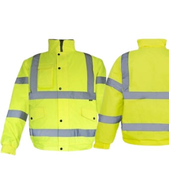Cargo Hi-Vis Bomber Jacket - Size 2XL