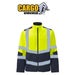 Cargo Hi-Vis Two Tone Softshell Jacket - Size 2XL