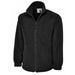 Cargo Unisex Black Micro Fleece Jacket - Medium