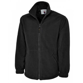 Cargo Unisex Black Micro Fleece Jacket - Medium