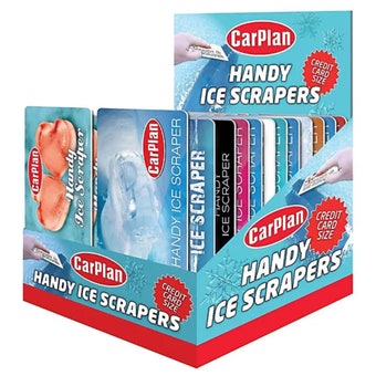 CarPlan Credit Card Ice Scraper – Compact Frost Remover