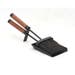 Castle Living Leather Hearth Tidy Black