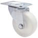 Castor Swivel White 100mm - 70kg