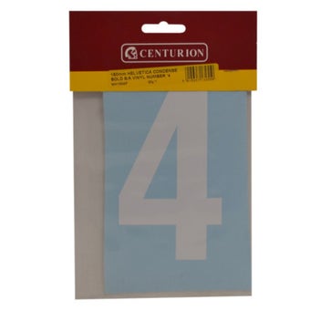 Centurion Self Adhesive Vinyl - Number 4