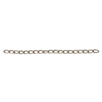Nickel Plated Decorative Chain 2 x 11mm - Price per metre