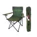 Canvas Camping Chair with Arms – Green | Foldable & Lightweight Outdoor Chair