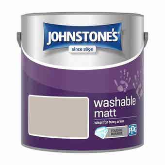 Johnstones Interior Washable Matt Paint - Chapel Stone 2.5L