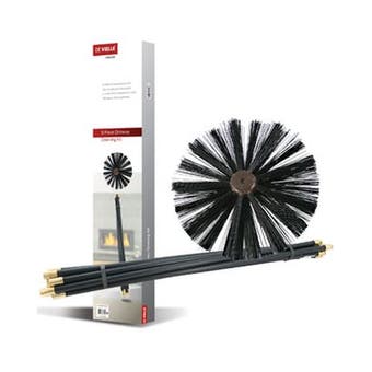 De Vielle 9 Piece Chimney Cleaning Kit